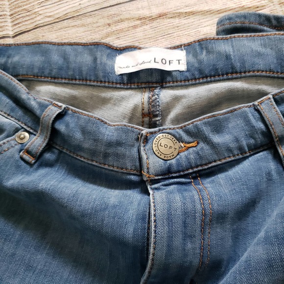 LOFT Made and Love Hi-rise Skinny Denim Jeans 30 - Picture 3 of 7
